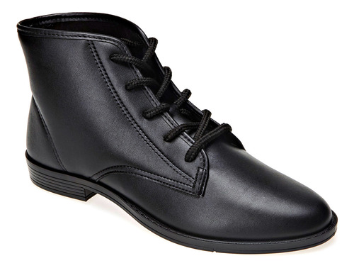 Bota Feminina Coturno Casual Moleca
