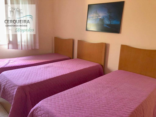 Casa Com 5 Dormitórios À Venda, 450 M² Por R$ 1.600.000 - Acapulco - Guarujá/sp - Ca0555