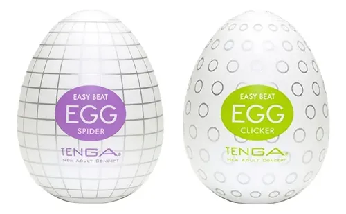 Kit 2 Egg Texturizado Clicker Verde E Stepper Rosa | Parcelamento
