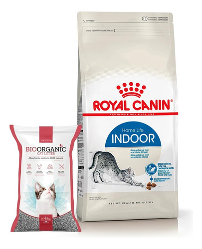 Alimento Royal Canin Feline Health Nutrition Indoor 27 para gato adulto sabor mix en bolsa de 7.5kg