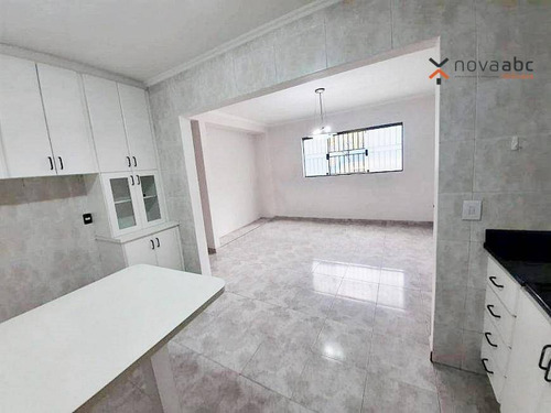 Sobrado Com 4 Dormitórios À Venda, 128 M² Por R$ 890.000,00 - Campestre - Santo André/sp - So0923