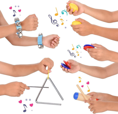 Juego De Instrumentos Educativos Y Musicales Para Niños Y Ni