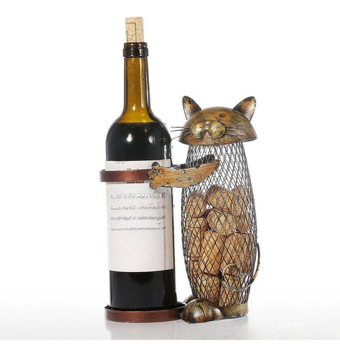 New .li. Botellero Para Vino, Hucha, Decoración Para