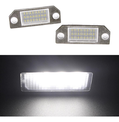 1 Par 3528 Smd Bombilla Lámpara Luz Para Coche