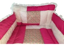 Comprar Kit Acolchado+chichonera Cuna Funcional-envio Gratis