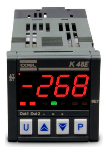 Controlador De Temperatura K48 24v Sensor J K Pt100 48x48mm