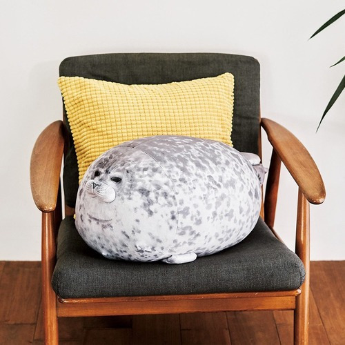 Cojín De Almohada De Peluche De León Marino Esponjoso