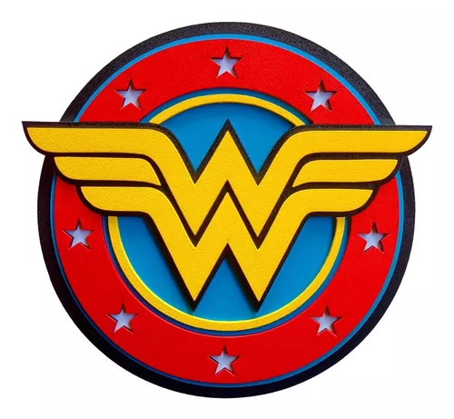 Mujer Maravilla Wonder Woman Logo Comics - Vofi.arg