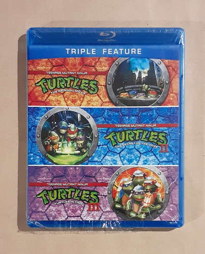 Teenage Mutant Ninja Turtles Trilogy -nueva Blu-ray Original