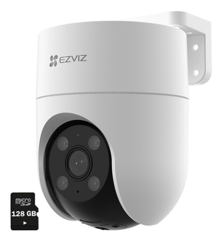 Cámara Ip H8c Full Hd Ezviz Wifi Giro 360° + Micro Sd 128gb