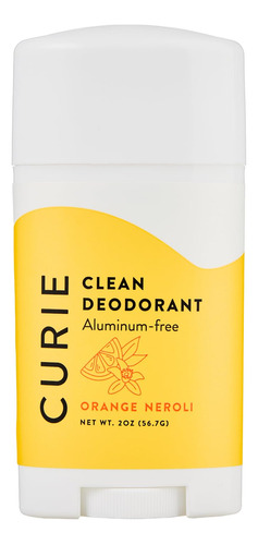Curie - Desodorante Natural Para Hombres Y Mujeres, Sin Alum
