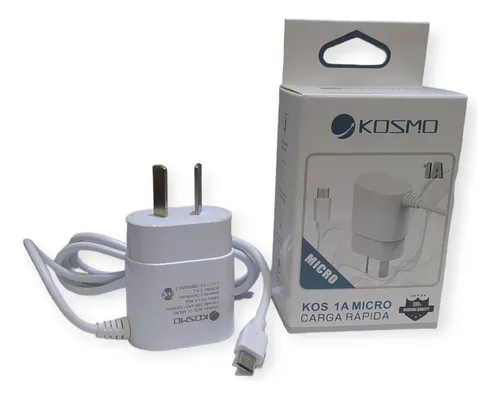 comprar Cargadores Rapidos Por Mayor Kosmo 1a X20 Unidades.