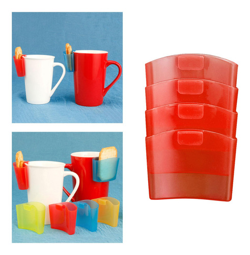 3 Portavasos Para Té, Accesorios Para Té, Herramienta Rojo