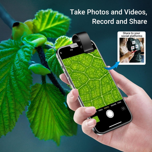 S Nano Zoom 200x Para iPhone Para Android