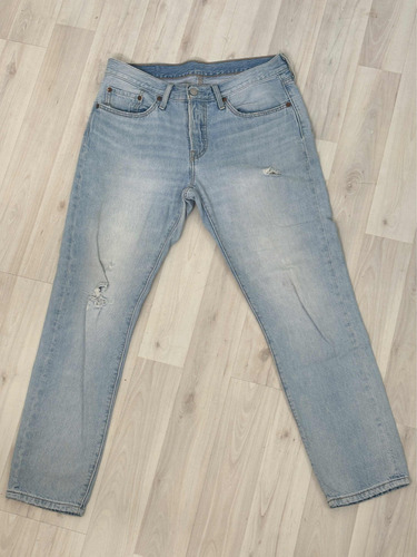 Jean Levis Mujer 501 Talle 38 W28 L28 Original Como Nuevo