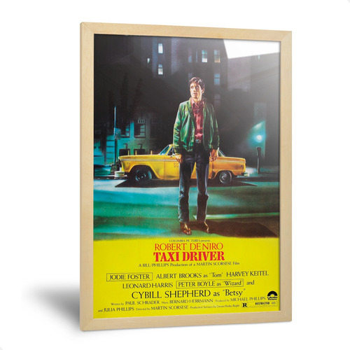 Cuadros Taxi Driver Afiches Carteleras Películas Cine 35x50