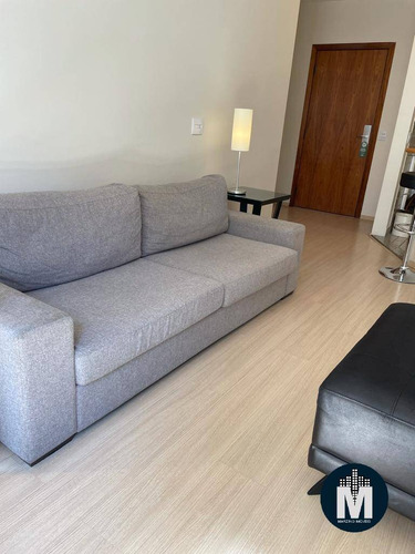 Imagem 8 de 15 de Flat No Sequóia 54m², Varanda , Vaga De Garagem - Al Madeira Alphaville - Lm175