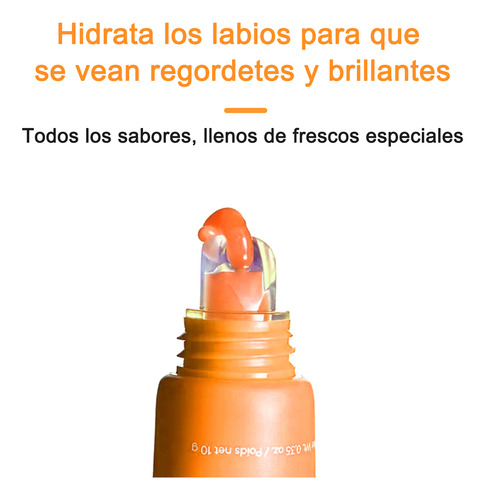 Balsamo Labial De Zanahoria Hidratante Protector Labios Gel
