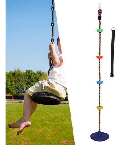 Juego De Columpio De Escalada Con Columpio De Púrpura