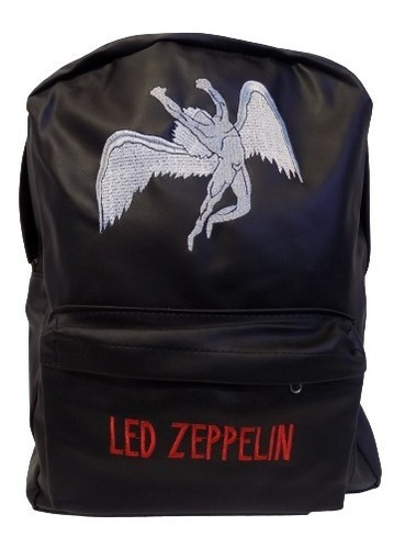  Mochilas De Cuero De Led Zeppelin Bordadas Que Sea Rock