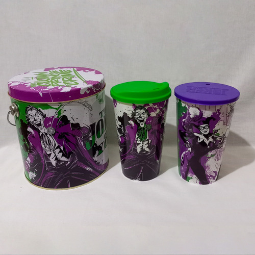Combo Joker Guason 2 Hoyts - Pochoclera Cine+ 2vasos Oficial