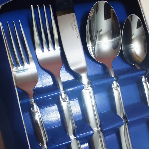 Cubiertos Juego Set 20 Acero Inoxidable Hampton Silversmiths Plateado