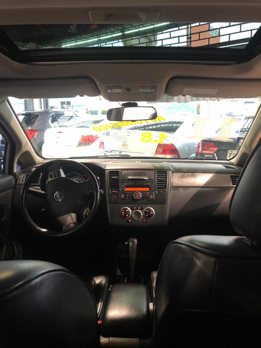 Nissan Tiida 1.8 2011 Automatico Com Teto Solar Top De Linha