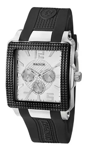 Pulseira Relógio De Silicone Magnum