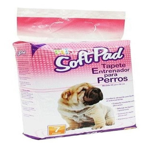 Tapete O Pañal Entrenador Soft Pad Para Perro 7 Piezas Fany 