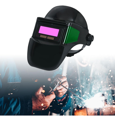 Capucha De Soldadura Casco De Soldadura Con Lente Violeta
