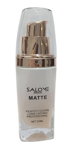 Base Con Acabado Mate Natural Salome Makeup 100% Original