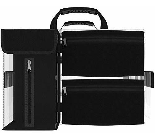 Bolso Maquillaje Viaje Shany Con Compartimentos Extraíbles