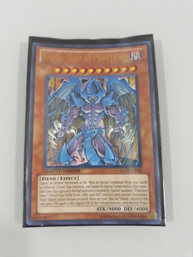 Raviel, Lord Of Phantasms - Ultra Raro Yugioh - Ed Coleciona (Usado)