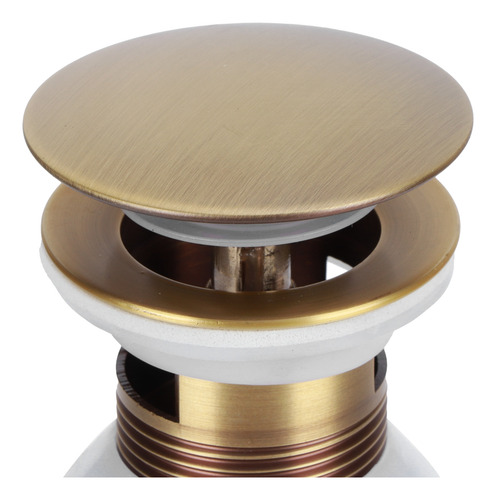 Tapón De Desagüe Desplegable De Latón Para Lavabo De Baño