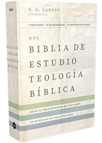 Biblia De Estudio Nvi/teologia Biblica/tapa Dura