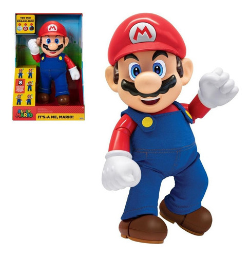 Nintendo Figura Mario Con Sonido Intek