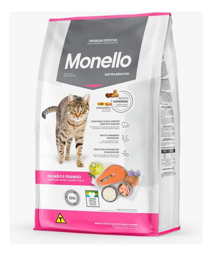 Monello Gato Adulto X7kg