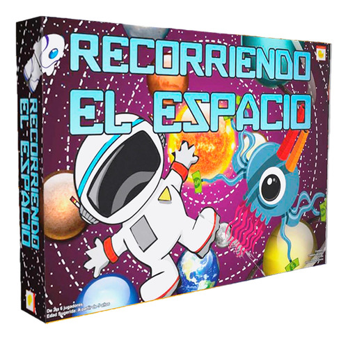 Juego De Mesa Recorriendo El Espacio +5 Años
