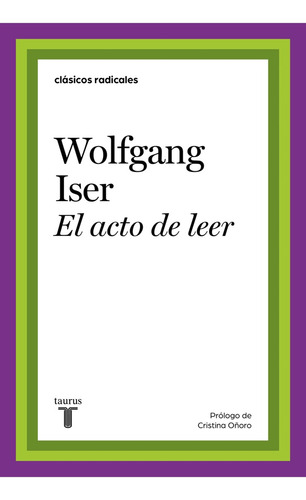 El Acto De Leer -wolfgang Iser
