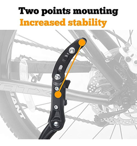 Soporte Para Bicicleta De Montaña Ajustable De Aluminio Para