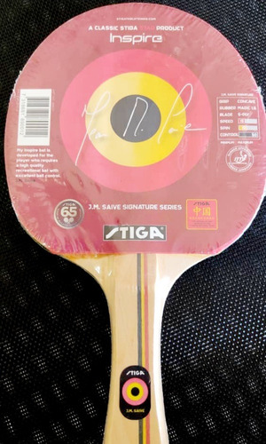 Imagen 1 de 10 de Raqueta De Ping Pong Inspire