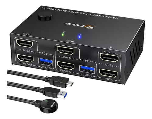  Plugable Adaptador activo VGA a HDMI con audio (compatible con  pantallas de 1080p - Compatible con Windows, Mac y Linux) - Sin controlador  : Electrónica