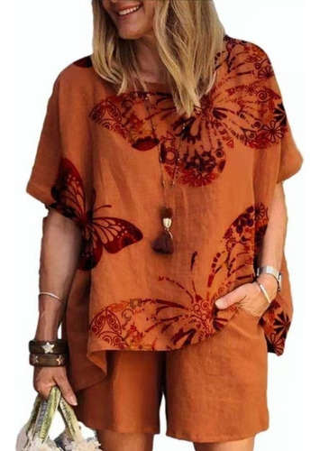. Conjunto De Pantalones Para Dama, 2 Piezas