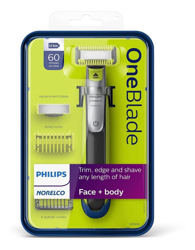 Maquina De Afeitar Philips One Blade Rostro Cuerpo