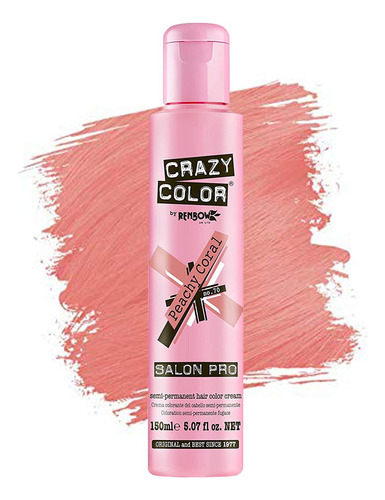 Tinte Para El Cabello Crazy Color  Vegano Y Libre De Cruelda