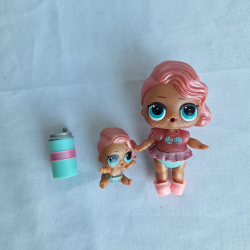 Lol Ostra De Mar. Exclusiva. Muñeca + Baby Sister (Usado)