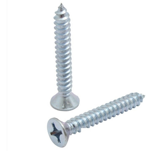 Screw Plana Phillips 5/32  X 1/2  500 Pzs *