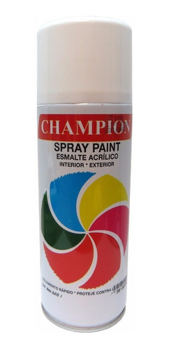 Pintura En Spray Blanco Brillante Champion 