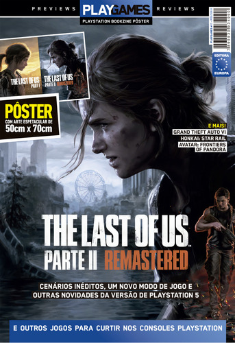 Superpôster Playgames - The Last Of Us 2: Remastered, De Editora Europa. Editorial Europa, Capa Mole, Edição 2024-02-29 00:00:00 Em Português