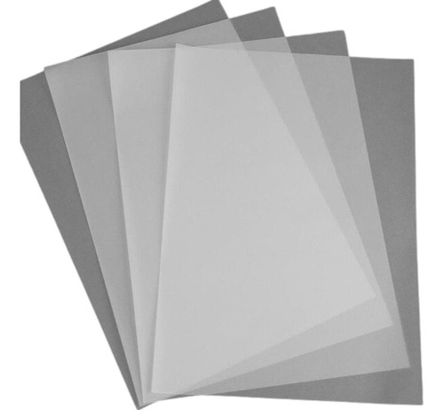 Papel Vegetal A4 95grs X100 U. Traslucido Serigrafia Sellos Exterior Semitransparente